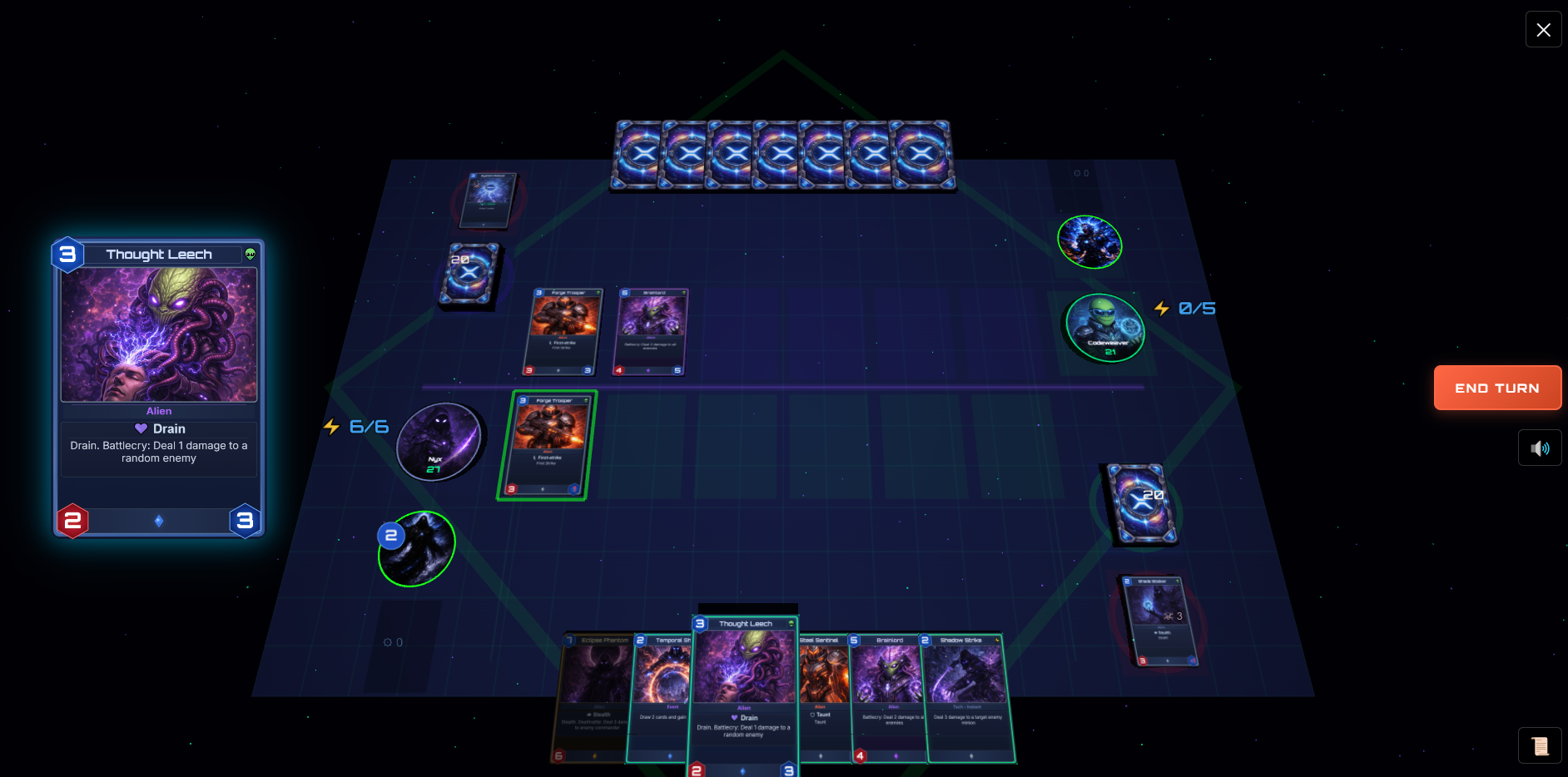 Alien Conquest Card Game